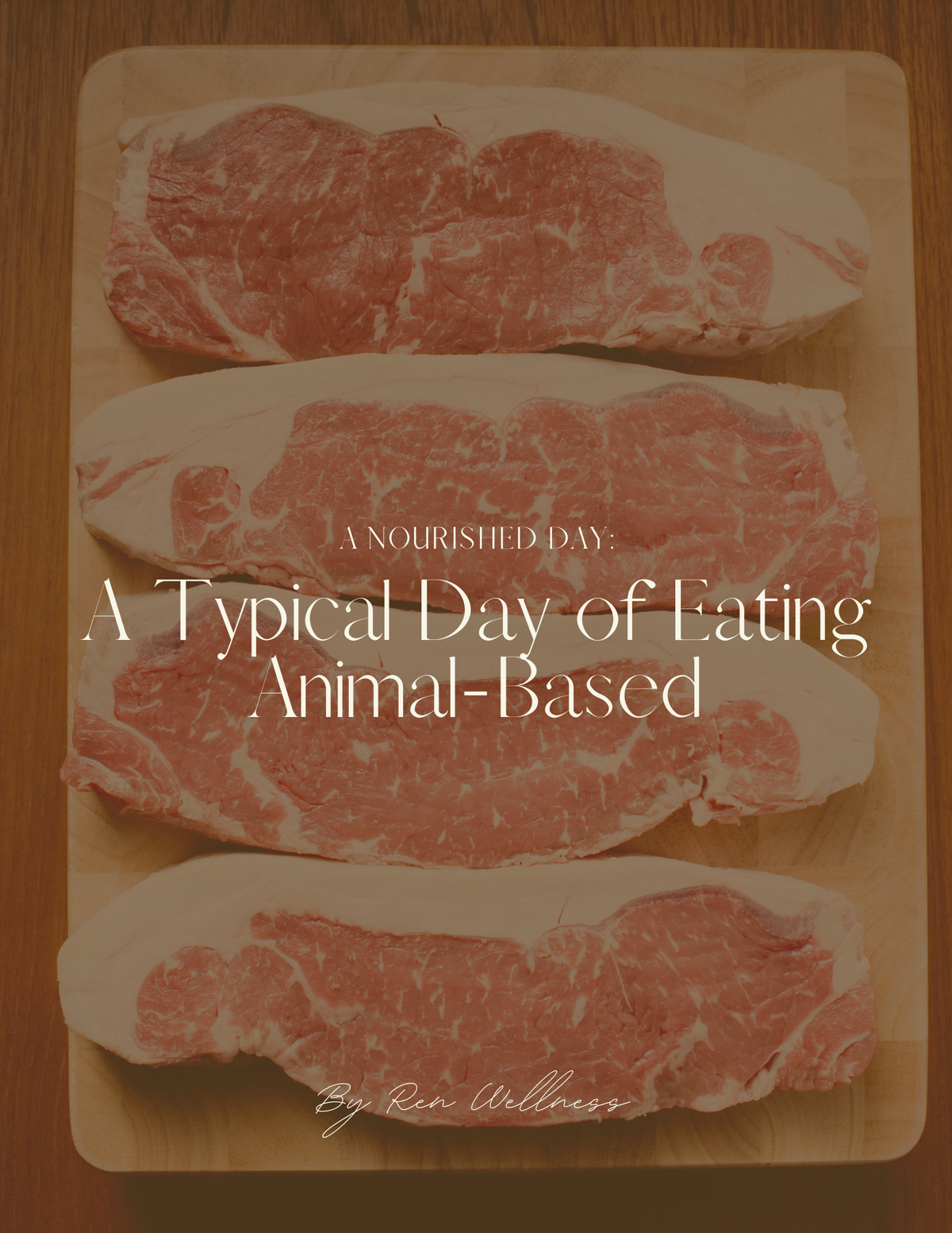 A Nourished Day A Typical Day of Eating Animal-Based