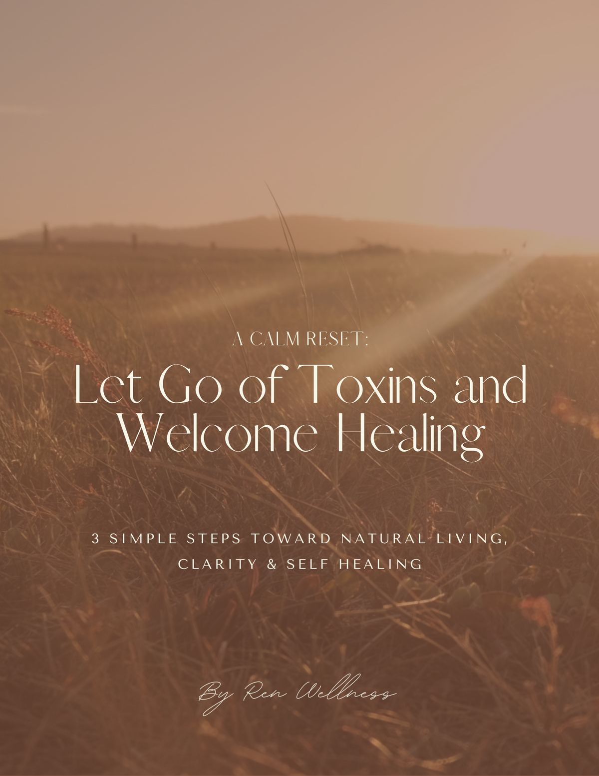 A Calm Reset: Let Go of Toxins & Welcome Healing